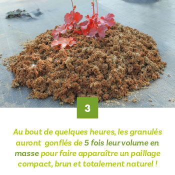 Granulés de paille, le couvre-sol écologique 