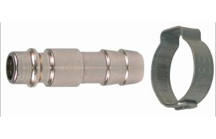 Embout pour tuyau Ø10mm gros débit 7.2mm