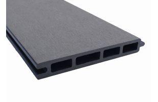 Lame composite de finition - 1800 x 150 x 21mm - Gris Ral 7039 - Gardenode