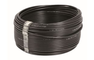 Câble noir 1 x 1mm² - 10m