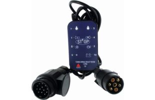 Testeur d'attelage à LED 7 et 13 broches