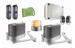 Motorisation Somfy Axovia Multipro 3S pour portail 2 vantaux