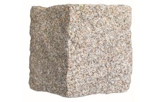 Angle granit beige pour placage - 20 x 20 / 40 x 2-4 cm - 5 pièces