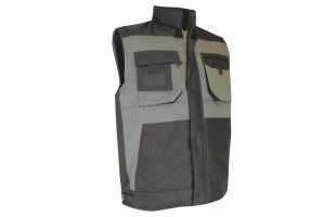 Gilet sans manche bodywarmer bicolore Serpe - LMA - T.4