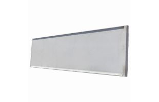 Plaque de clôture béton - 192 x 50 x 3.5cm - Gris béton