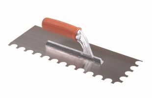 Platoir 36 x 13cm acier demi-ronds 15mm Tondo 184T15G - Raimondi