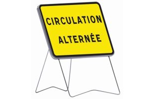 Panneau KC1 C1 circulation alternée