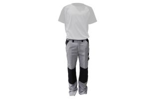 Pantalon léger bicolore avec poches genouillères homme