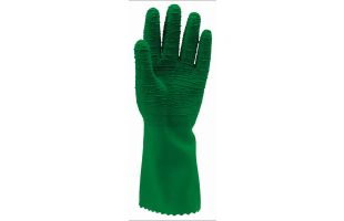 Gants latex vert 32cm