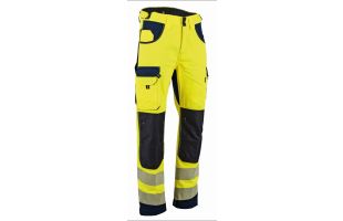 Pantalon haute visibilité jaune Défense - LMA