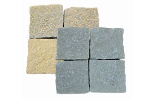 Pavé Tandur bords vieillis - 14 x 14 x 4cm - prix au m²